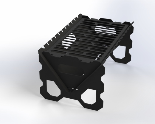 便携式露营烧烤炉缩略图